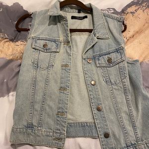 J Brand Denim Vest